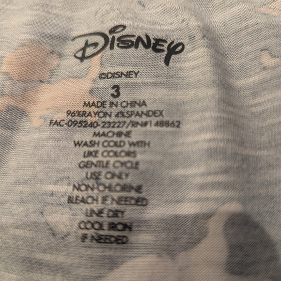 Torrid Disney Cats Short Sleeve Teal Babydoll High Low Top Size 3x NWT - Picture 13 of 13